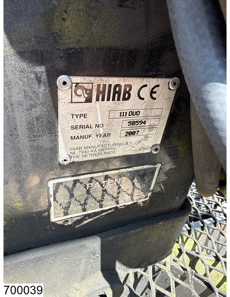 Dropside/ Flatbed semi-trailer Samro open laadbak Hiab: picture 10 Dropside/ Flatbed semi-trailer Samro open laadbak Hiab: picture 10