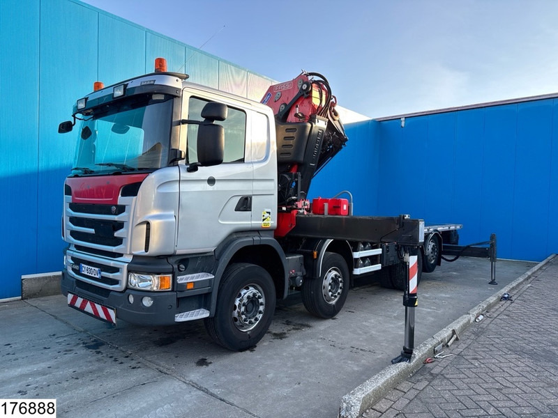 Scania G 440 8x2, EURO 5, Fassi, Retarder, Remote - Dropside/ Flatbed truck, Crane truck: picture 2 Scania G 440 8x2, EURO 5, Fassi, Retarder, Remote - Dropside/ Flatbed truck, Crane truck: picture 2
