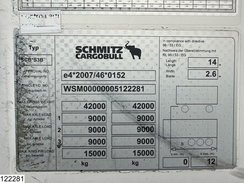 Schmitz Cargobull Koel vries Thermoking SLX, 2 Cooling units - Refrigerator semi-trailer: picture 4 Schmitz Cargobull Koel vries Thermoking SLX, 2 Cooling units - Refrigerator semi-trailer: picture 4