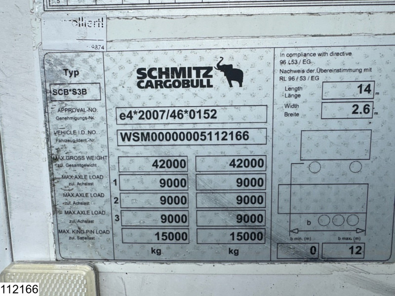 Schmitz Cargobull Koel vries Thermoking slx, 2 Cool units - Refrigerator semi-trailer: picture 4 Schmitz Cargobull Koel vries Thermoking slx, 2 Cool units - Refrigerator semi-trailer: picture 4
