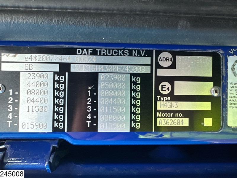 Tractor unit DAF XF 480 EURO 6, SSC, RHD, Hydraulics: picture 7 Tractor unit DAF XF 480 EURO 6, SSC, RHD, Hydraulics: picture 7
