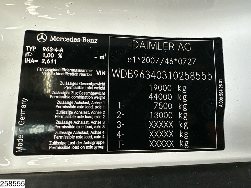 Tractor unit Mercedes-Benz Actros 1843 EURO 6: picture 7