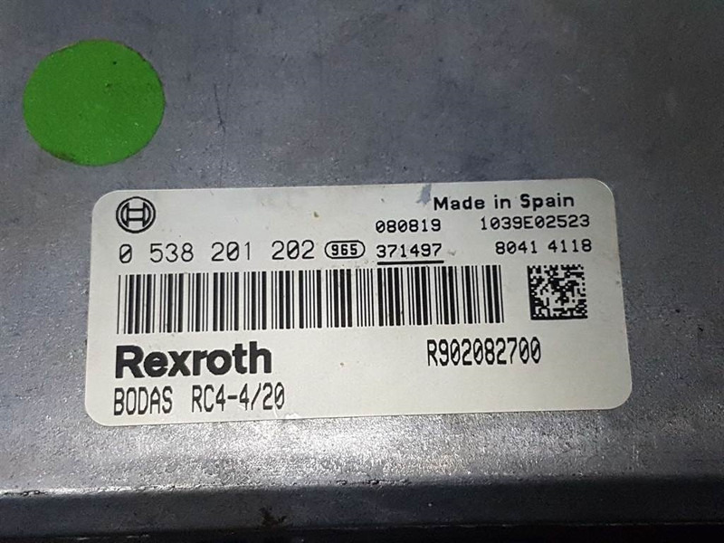 Ahlmann AZ150E-23107921-Rexroth RC4-4/20+DRCD-Control unit - Electrical system for Construction machinery: picture 5 Ahlmann AZ150E-23107921-Rexroth RC4-4/20+DRCD-Control unit - Electrical system for Construction machinery: picture 5