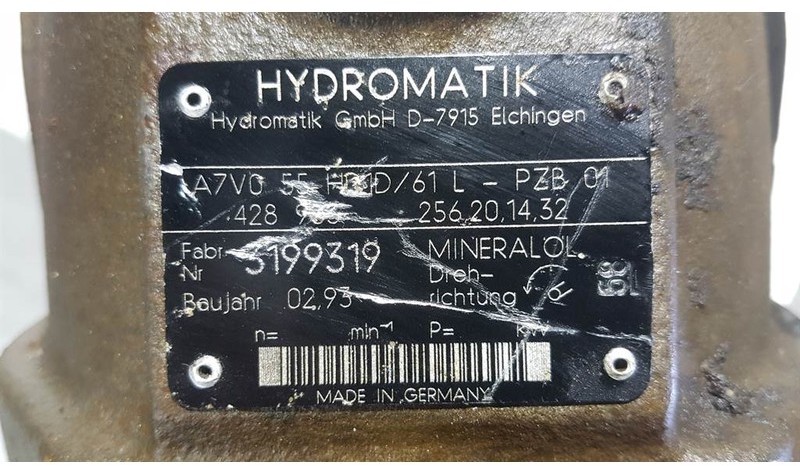 Hydromatik A7VO55HD1D/61L - Load sensing pump - Hydraulics: picture 4 Hydromatik A7VO55HD1D/61L - Load sensing pump - Hydraulics: picture 4