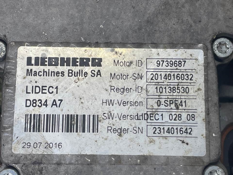 Liebherr A924C-11170628-ECU/Control box/Steuermodul - Electrical system for Construction machinery: picture 4 Liebherr A924C-11170628-ECU/Control box/Steuermodul - Electrical system for Construction machinery: picture 4