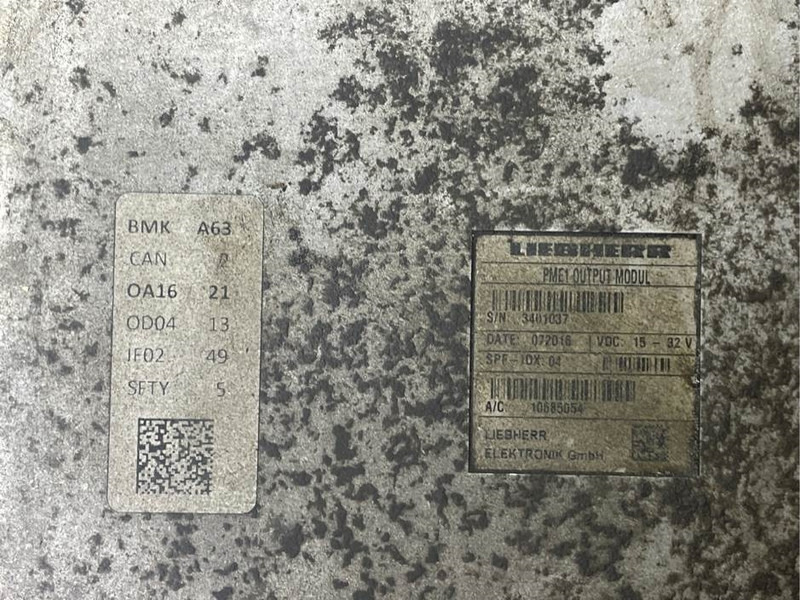 Liebherr A924C-PME1 OUTPUT-ECU/Control box/Steuermodul - Electrical system for Construction machinery: picture 5 Liebherr A924C-PME1 OUTPUT-ECU/Control box/Steuermodul - Electrical system for Construction machinery: picture 5