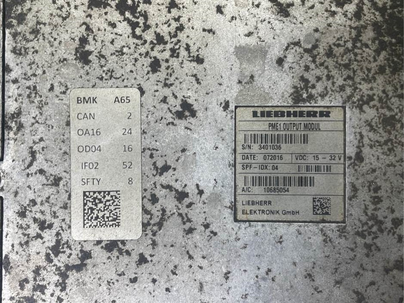 Liebherr A924C-PME1 OUTPUT-ECU/Control box/Steuermodul - Electrical system for Construction machinery: picture 4 Liebherr A924C-PME1 OUTPUT-ECU/Control box/Steuermodul - Electrical system for Construction machinery: picture 4