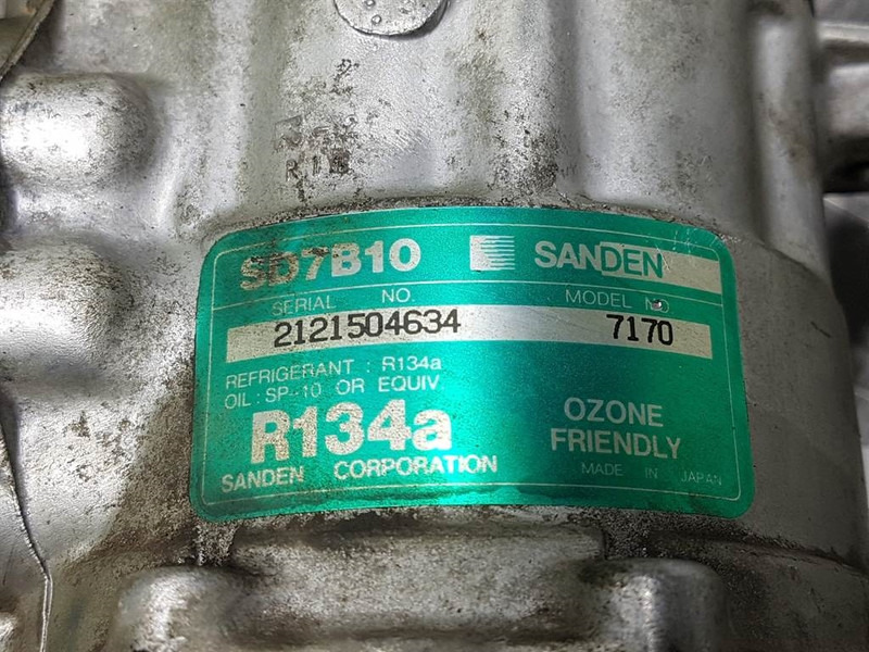 SANDEN SD7B10-7170-Compressor/Kompressor/Aircopomp - A/C compressor for Construction machinery: picture 4 SANDEN SD7B10-7170-Compressor/Kompressor/Aircopomp - A/C compressor for Construction machinery: picture 4