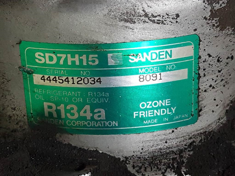 SANDEN SD7H15-8091-Compressor/Kompressor/Aircopomp - A/C compressor for Construction machinery: picture 4 SANDEN SD7H15-8091-Compressor/Kompressor/Aircopomp - A/C compressor for Construction machinery: picture 4
