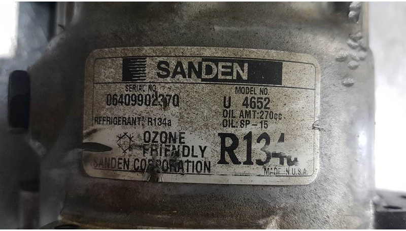 SANDEN U4652 - Compressor/Kompressor/Aircopomp - A/C compressor for Construction machinery: picture 3 SANDEN U4652 - Compressor/Kompressor/Aircopomp - A/C compressor for Construction machinery: picture 3