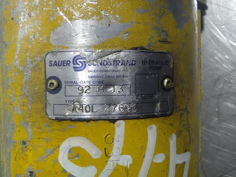Sauer Sundstrand A40L27691 - Gearpump/Zahnradpumpe - Hydraulics: picture 3 Sauer Sundstrand A40L27691 - Gearpump/Zahnradpumpe - Hydraulics: picture 3