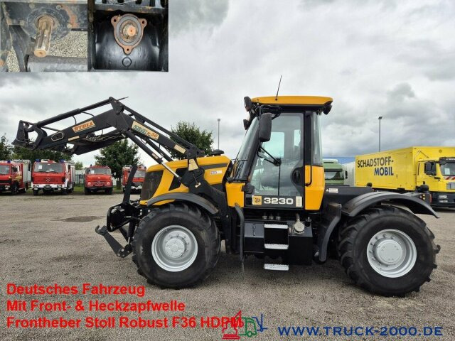 JCB Fastrac HMV 3230 2 Zapfwellen + Frontheber Stoll - Farm tractor: picture 1 JCB Fastrac HMV 3230 2 Zapfwellen + Frontheber Stoll - Farm tractor: picture 1