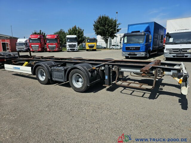 Krone ZZ18 XF0 Tandem Box Carrier - Luft - BPW Achsen - Container transporter/ Swap body trailer: picture 2 Krone ZZ18 XF0 Tandem Box Carrier - Luft - BPW Achsen - Container transporter/ Swap body trailer: picture 2