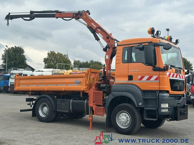 MAN 18.320 4x4 Atlas Kran + Winterdienstausstattung - Tipper, Crane truck: picture 2 MAN 18.320 4x4 Atlas Kran + Winterdienstausstattung - Tipper, Crane truck: picture 2