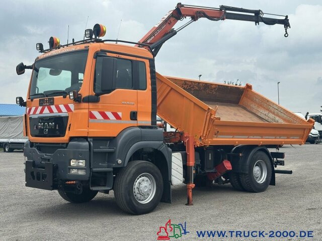 MAN 18.320 4x4 Atlas Kran + Winterdienstausstattung - Tipper, Crane truck: picture 4 MAN 18.320 4x4 Atlas Kran + Winterdienstausstattung - Tipper, Crane truck: picture 4