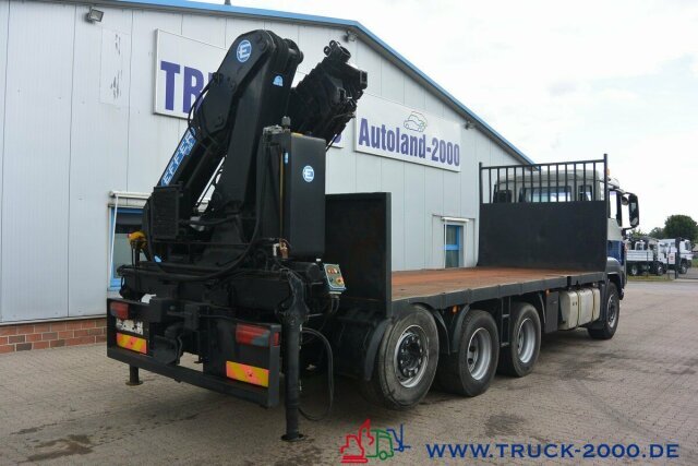 Dropside/ Flatbed truck, Crane truck MAN TGS 35.400 8x4 Effer 250 6S Höhe 23,5m NL:16,3T: picture 12