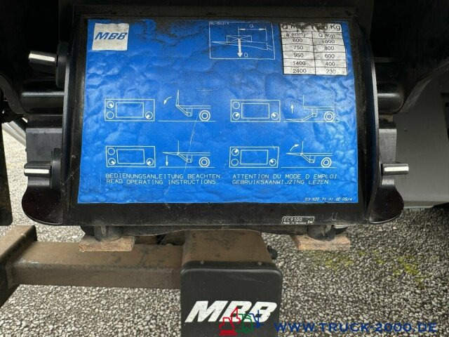 Mercedes-Benz 816 Atego Koffer Ladebordwand MBB 1.000Kg 3Sitze - Box van: picture 3 Mercedes-Benz 816 Atego Koffer Ladebordwand MBB 1.000Kg 3Sitze - Box van: picture 3
