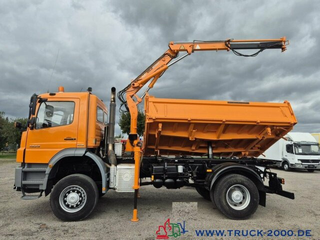 Mercedes-Benz Axor 1829 4x4 Atlas65.2 Kran Kommunal Austattung - Tipper, Crane truck: picture 2 Mercedes-Benz Axor 1829 4x4 Atlas65.2 Kran Kommunal Austattung - Tipper, Crane truck: picture 2