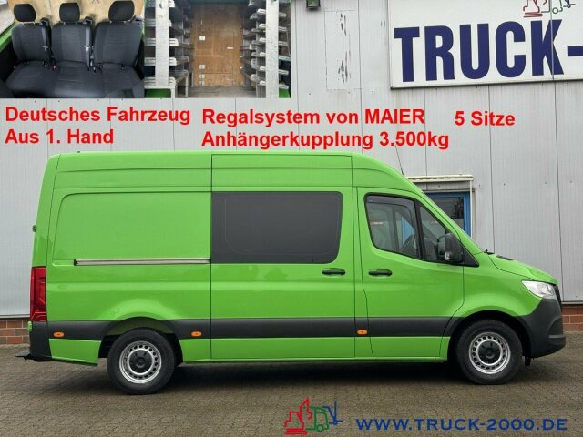 Mercedes-Benz Sprinter 317 CDI Mixto 5 Sitze AHK 3.500kg Klima - Panel van, Combi van: picture 1 Mercedes-Benz Sprinter 317 CDI Mixto 5 Sitze AHK 3.500kg Klima - Panel van, Combi van: picture 1