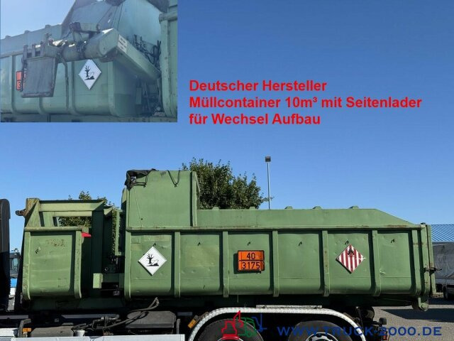 Normann Bock Müllcontainer 10m³ mit Seitenlader - Swap body/ Container: picture 1 Normann Bock Müllcontainer 10m³ mit Seitenlader - Swap body/ Container: picture 1