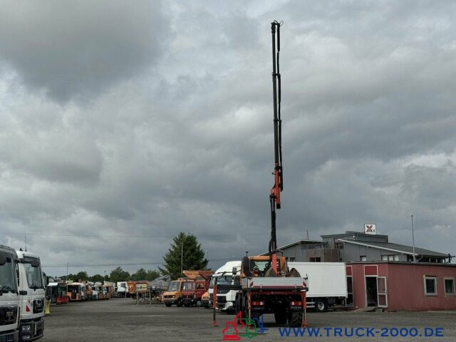 Dropside/ Flatbed truck, Crane truck Unimog U400 4x4 PK9001 5.+6.Steuerkreis Zapfwelle 286PS: picture 6