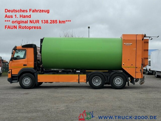 Volvo FMX 380 6x2 Faun Rotopress23m³ NUR 138 TKM Klima - Garbage truck: picture 1 Volvo FMX 380 6x2 Faun Rotopress23m³ NUR 138 TKM Klima - Garbage truck: picture 1