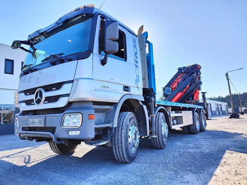 Mercedes-Benz Actros 4151 V8 8x4 Palfinger PK78002 - Dropside/ Flatbed truck, Crane truck: picture 1 Mercedes-Benz Actros 4151 V8 8x4 Palfinger PK78002 - Dropside/ Flatbed truck, Crane truck: picture 1