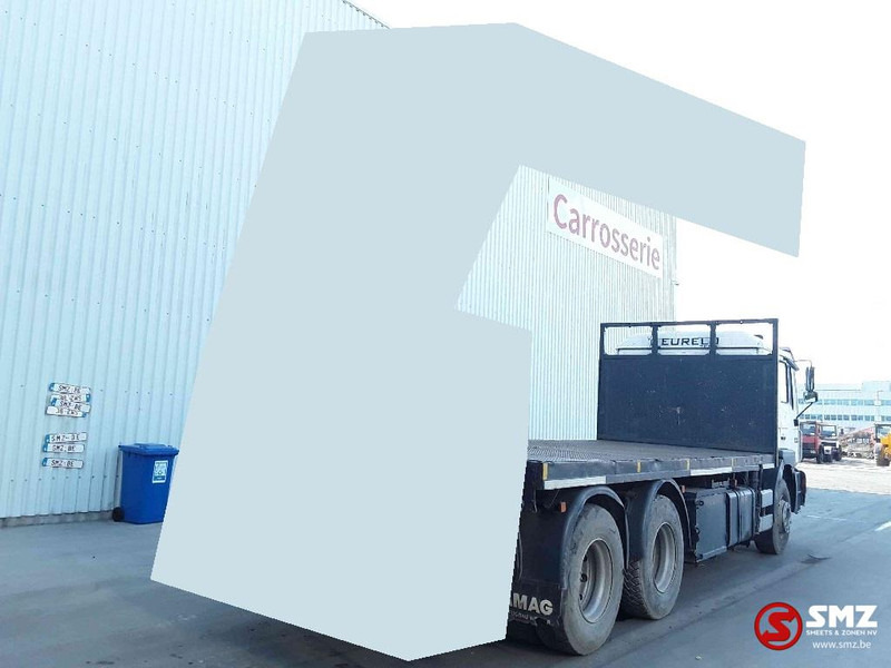 Dropside/ Flatbed truck, Crane truck MAN 26.403 26.403 6x4 lames: picture 9