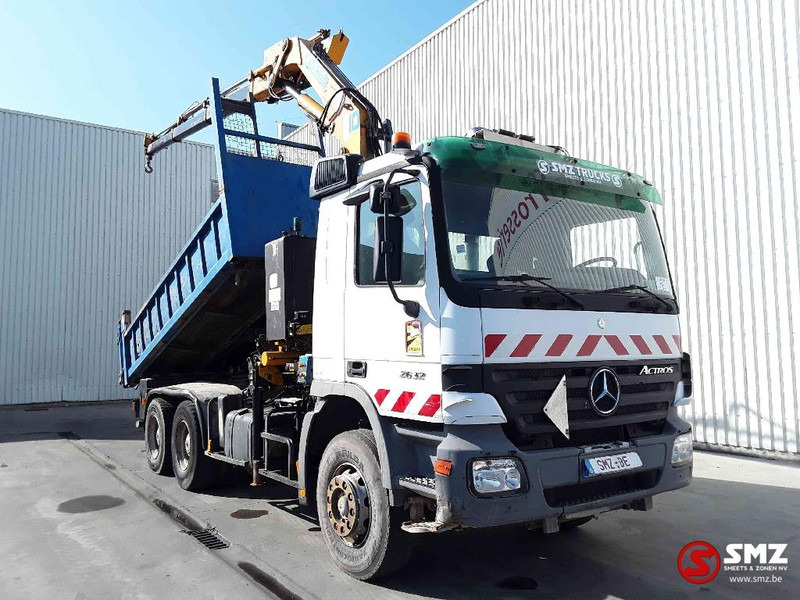 Mercedes-Benz Actros 2632 Effer 170 3s+remote - Tipper, Crane truck: picture 1 Mercedes-Benz Actros 2632 Effer 170 3s+remote - Tipper, Crane truck: picture 1