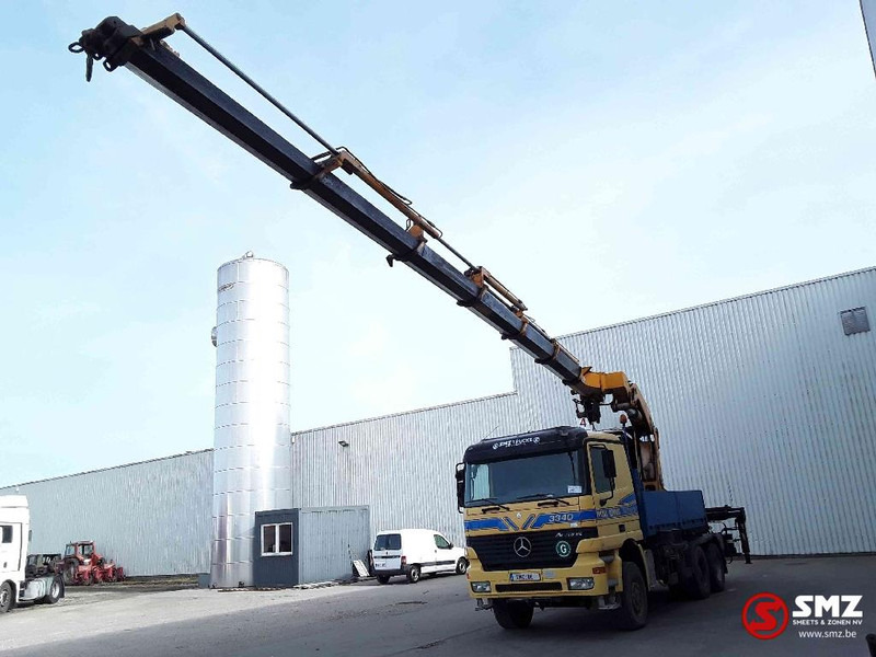 Mercedes-Benz Actros 3340 6x6 Effer 680 6s ext/remote 338'km - Dropside/ Flatbed truck, Crane truck: picture 5 Mercedes-Benz Actros 3340 6x6 Effer 680 6s ext/remote 338'km - Dropside/ Flatbed truck, Crane truck: picture 5