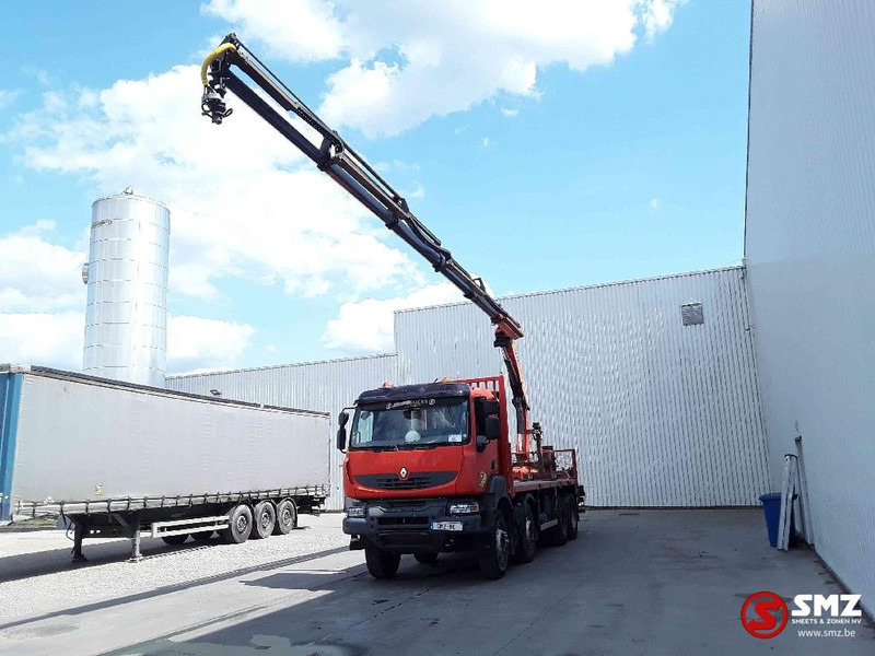 Renault Kerax 430 - Dropside/ Flatbed truck, Crane truck: picture 3 Renault Kerax 430 - Dropside/ Flatbed truck, Crane truck: picture 3
