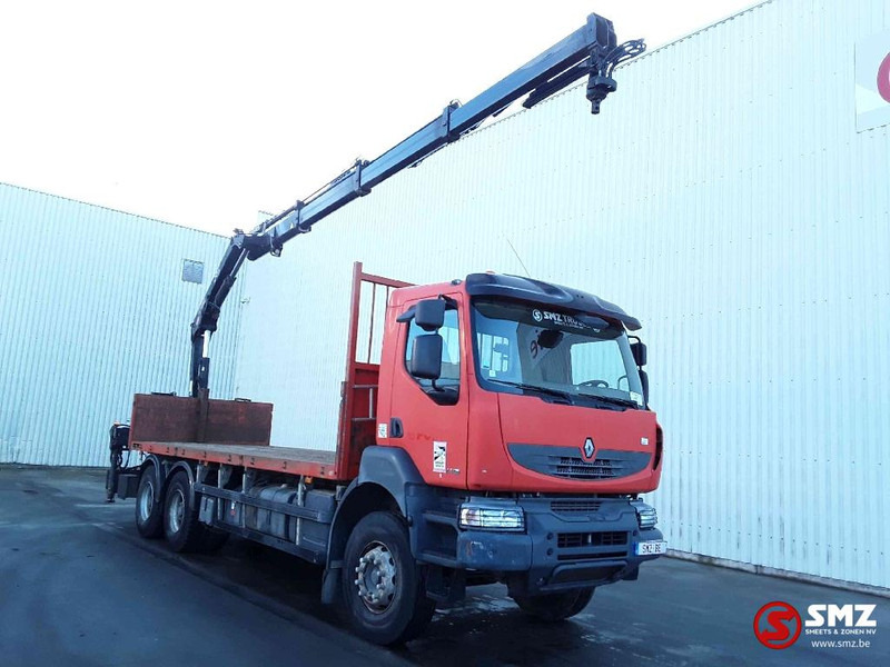 Renault Kerax 430 Hiab 166B_3-remote - Dropside/ Flatbed truck, Crane truck: picture 1 Renault Kerax 430 Hiab 166B_3-remote - Dropside/ Flatbed truck, Crane truck: picture 1