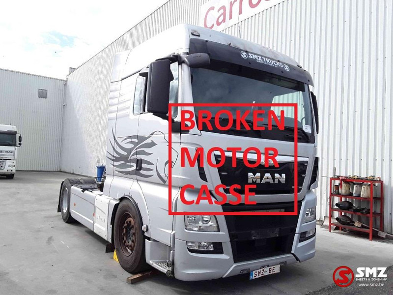 MAN TGX 18.480 MOTOR kapot/broken casse - Tractor unit: picture 1 MAN TGX 18.480 MOTOR kapot/broken casse - Tractor unit: picture 1