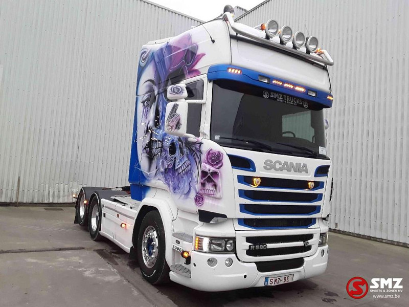 Scania R 580 topline showtruck hydraulic - Tractor unit: picture 1 Scania R 580 topline showtruck hydraulic - Tractor unit: picture 1
