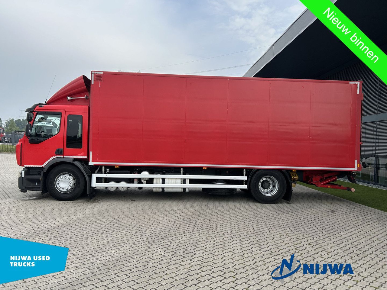 Box truck Renault D WIDE 280 4x2 Low mileage + Achtersluitklep: picture 15