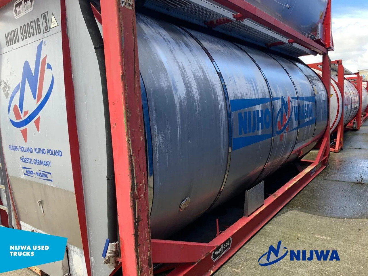Vanhool TCIS20-27/4 20 FT Container - Non ADR - Tank container: picture 3 Vanhool TCIS20-27/4 20 FT Container - Non ADR - Tank container: picture 3