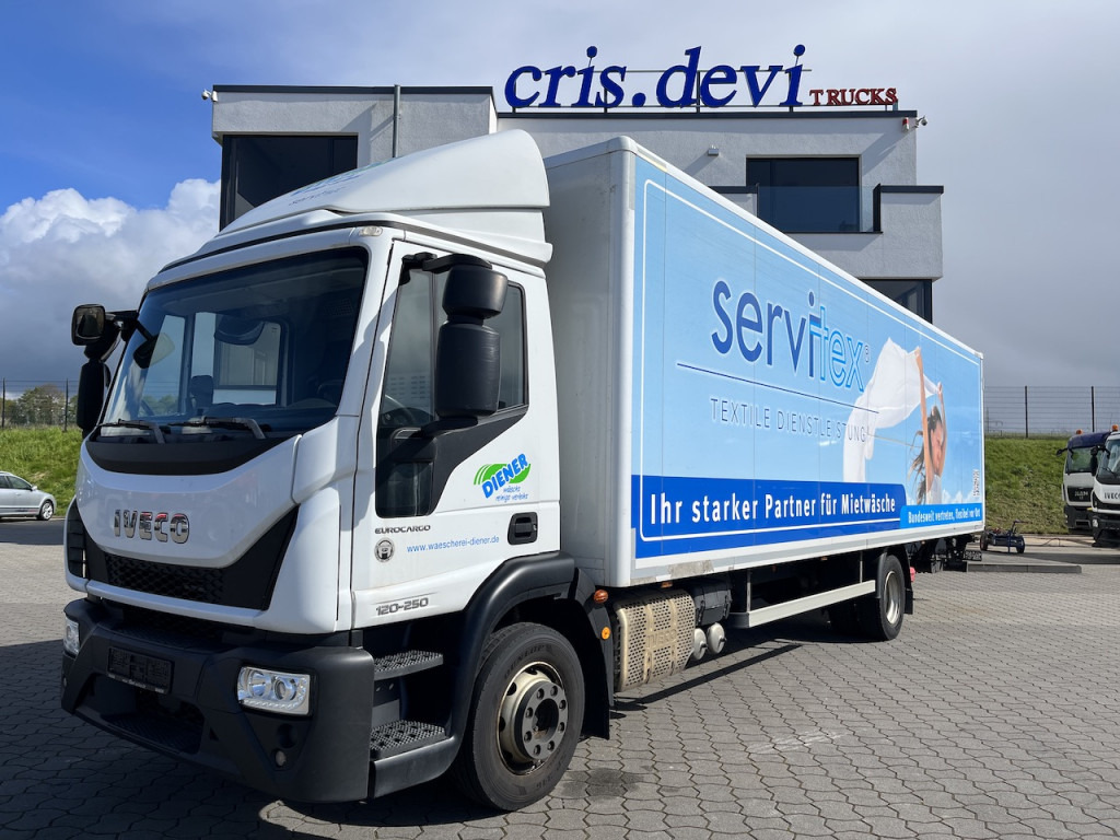 Iveco 120E25 Eurocargo 4x2 Koffer | Ladebordwand - Box truck: picture 1 Iveco 120E25 Eurocargo 4x2 Koffer | Ladebordwand - Box truck: picture 1