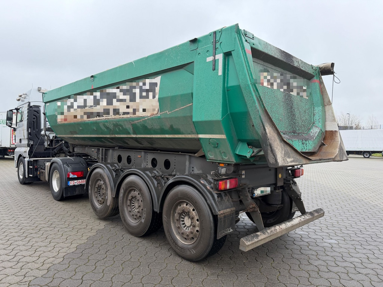 Kempf SKM 35/3 Kippauflieger Alu - Tipper semi-trailer: picture 3 Kempf SKM 35/3 Kippauflieger Alu - Tipper semi-trailer: picture 3