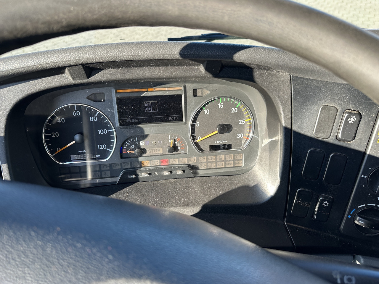 Mercedes-Benz Atego 1529 4x2  Atlas 57.3-A2   Kadaverkipper - Tipper, Crane truck: picture 5 Mercedes-Benz Atego 1529 4x2  Atlas 57.3-A2   Kadaverkipper - Tipper, Crane truck: picture 5