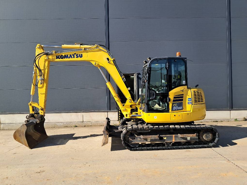 Komatsu PC80MR-5E0 - Mini excavator: picture 2 Komatsu PC80MR-5E0 - Mini excavator: picture 2