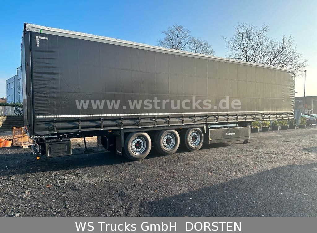 Krone Planauflieger SDP 27 Edscha, Rungen, SAF Achsen - Curtainsider semi-trailer: picture 3 Krone Planauflieger SDP 27 Edscha, Rungen, SAF Achsen - Curtainsider semi-trailer: picture 3