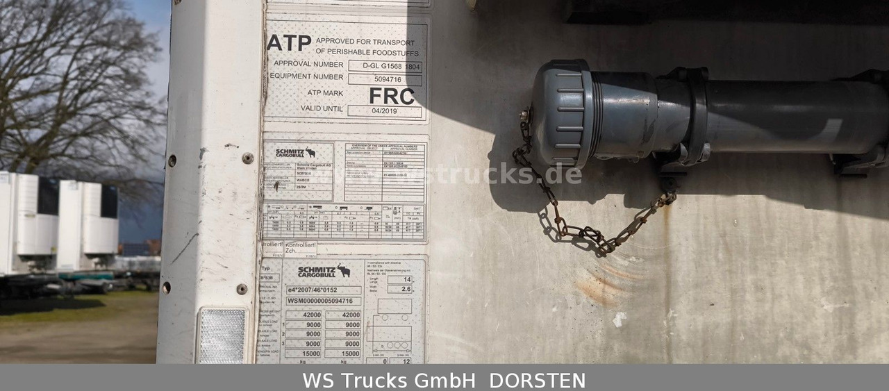 Schmitz Cargobull SKO 24 Kühlauflieger Vector 1550 Strom/Diesel - Closed box semi-trailer: picture 5 Schmitz Cargobull SKO 24 Kühlauflieger Vector 1550 Strom/Diesel - Closed box semi-trailer: picture 5