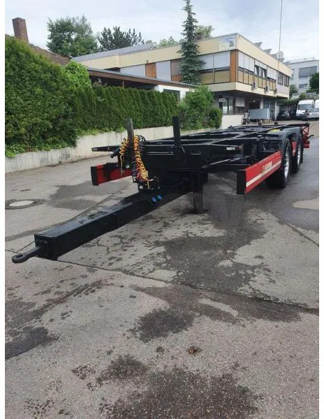 Krone Tandem Standard Lafette tiefgekuppelt Tandem Standard Lafette tiefgekuppelt - Chassis trailer: picture 1 Krone Tandem Standard Lafette tiefgekuppelt Tandem Standard Lafette tiefgekuppelt - Chassis trailer: picture 1