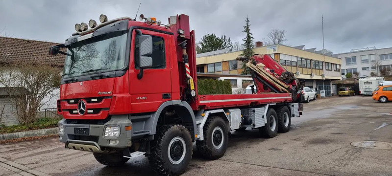 Mercedes-Benz Actros 4146 AK 8X8 FASSI 660 EINZELBER SEILWINDE - Dropside/ Flatbed truck, Crane truck: picture 3 Mercedes-Benz Actros 4146 AK 8X8 FASSI 660 EINZELBER SEILWINDE - Dropside/ Flatbed truck, Crane truck: picture 3