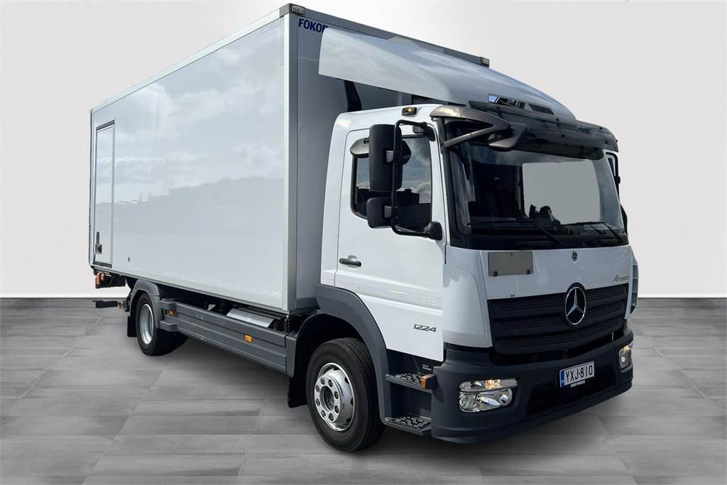 Mercedes-Benz ATEGO 1224L KSA-kori + PL - Box truck: picture 3 Mercedes-Benz ATEGO 1224L KSA-kori + PL - Box truck: picture 3