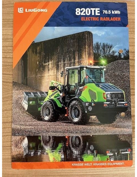 LIUGONG 820 TE vollelektrisch, 6.600 kg, 1.2 cbm - Wheel loader: picture 3 LIUGONG 820 TE vollelektrisch, 6.600 kg, 1.2 cbm - Wheel loader: picture 3