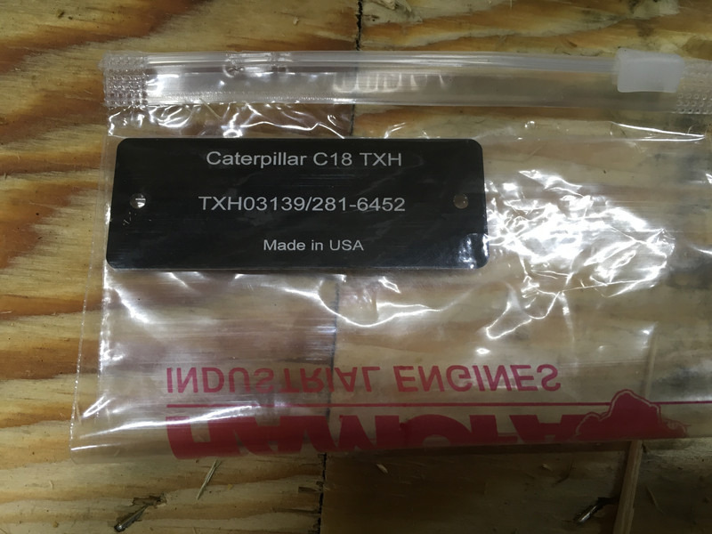 New Construction machinery Caterpillar C18 TXH-2816452 LONG-BLOCK: picture 7 New Construction machinery Caterpillar C18 TXH-2816452 LONG-BLOCK: picture 7