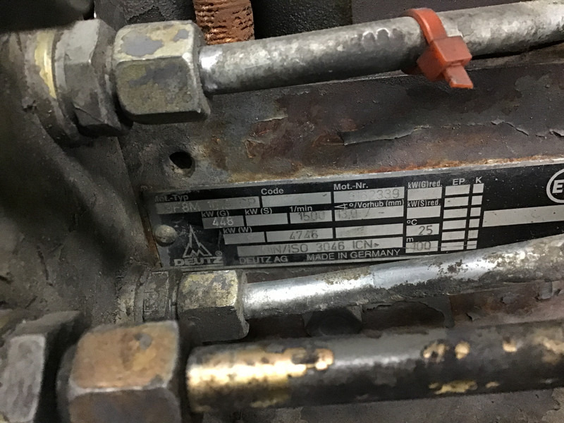 Deutz BF8M1015CP FOR PARTS - Construction machinery: picture 5 Deutz BF8M1015CP FOR PARTS - Construction machinery: picture 5