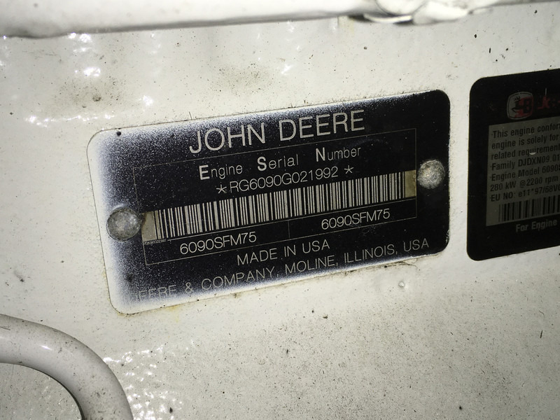 Construction machinery John Deere 6090SFM75 USED: picture 6