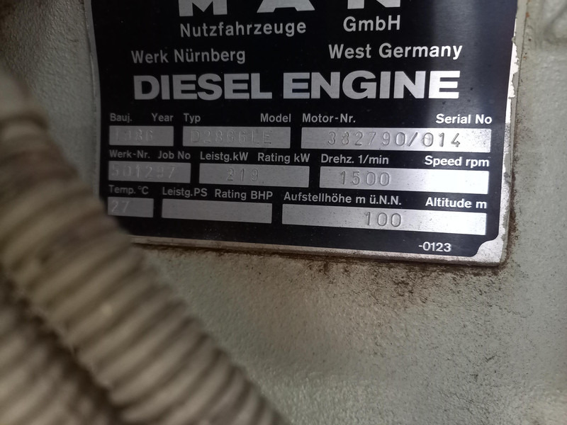 MAN D2866 LE USED - Construction machinery: picture 5 MAN D2866 LE USED - Construction machinery: picture 5
